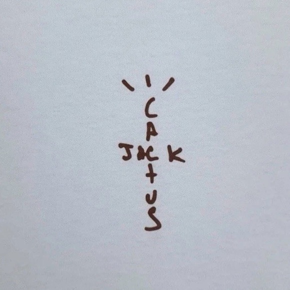 Cactus Jack White Graphic T-Shirt New - Picture 2 of 3